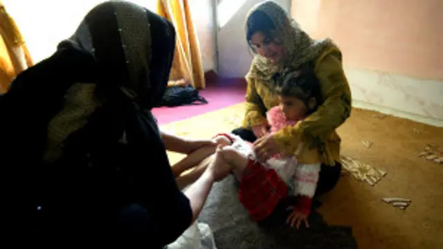 Familia en el kurdistán iraquí