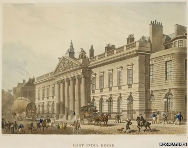 Штаб-квартира Ост-Індської компанії, де працював Чарльз Лемб