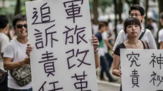 台湾军方也许没有想到“洪仲丘亡案”在民间激起如此巨大反应，目前已影响到台湾募兵制