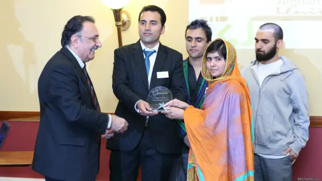 اس موقع پر افغان سٹوڈنٹس ایسوسی ایشن نےملالہ کو ’ایجو کیشن ایکٹویسٹ ایوارڈ‘ سے بھی نوازا ۔