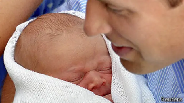 Новорожденный принц Кэмбриджский 