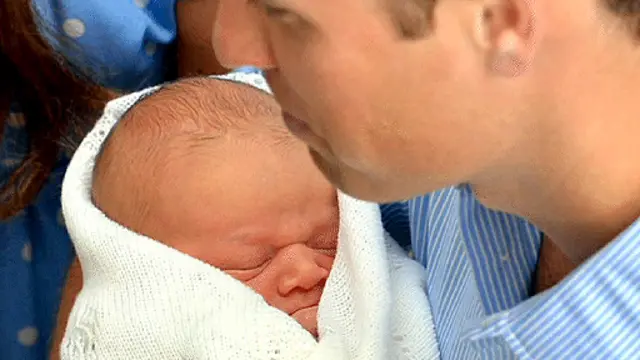 孩子将被称呼为剑桥乔治王子陛下