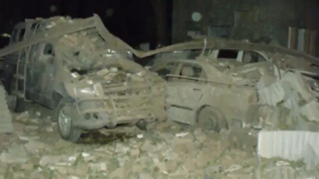 ’بظاہر ایسا لگتا ہے ان دھماکوں میں آئی ایس آئی کے دفتر کو نشانہ بنایا گیا‘