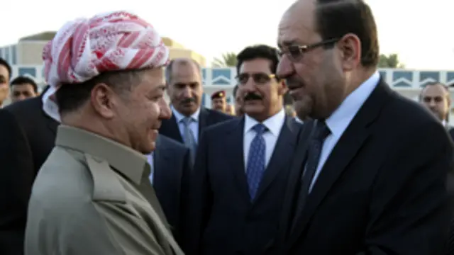 بارزاني: "نريد ان نتوصل الى اتفاق كامل والى حل عادل وسلمي للمسألة الكردية"