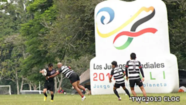 Juego de rugby sevens en Cali