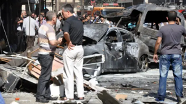 يسكن في جرمانا خليط من معارضي ومؤيدي الحكومة السورية