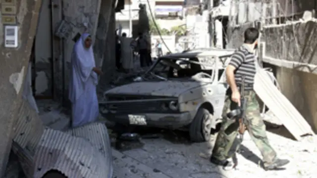 أوقع تفجير جرمانا عشرة قتلى