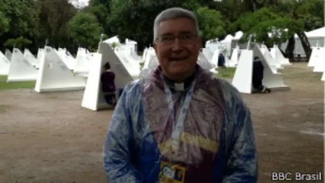 Padre Pat Travers | Foto: BBC Brasil
