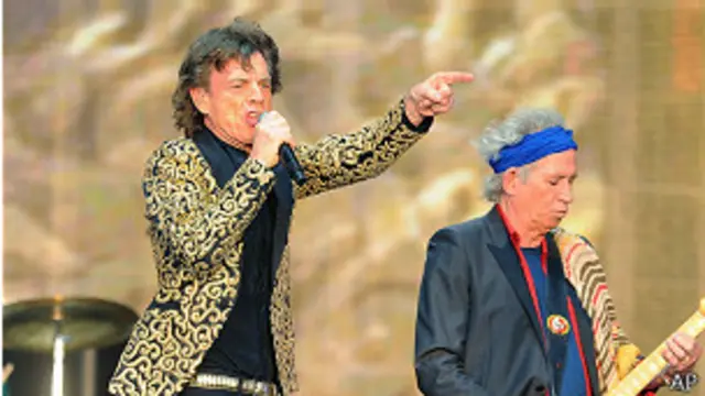 Mick Jagger y Keith Richards