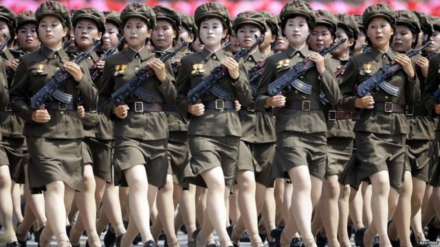 图辑：朝鲜与韩国纪念终战60年- BBC News 中文