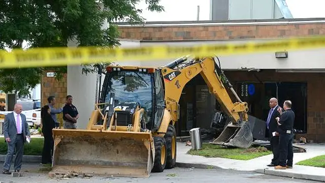 बैंक डकैती, एटीएम मशीन