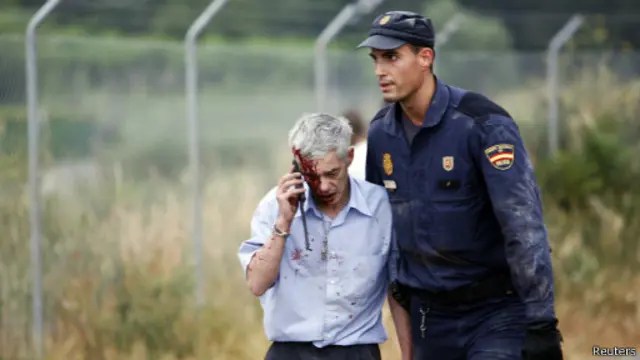 Машинист поезда Франсиско Хосе Гарсон Амо