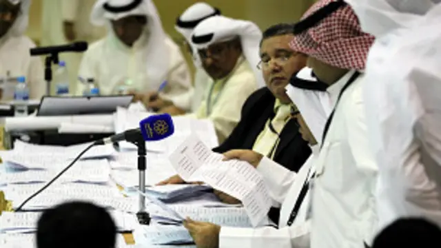 فرز الأصوات 