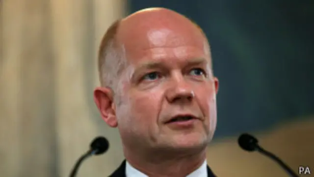 ویلیام هیگ در باره سرنوشت عباس یزدان پناه یزدی اظهار نگرانی کرده است