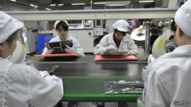 富士康生产流水线