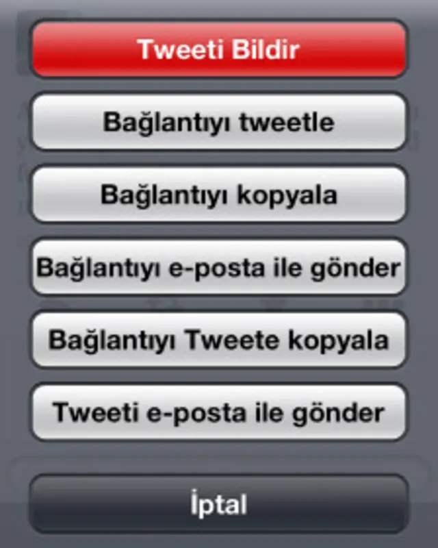 Yeni uygulama sayesinde her bir tweet hakkında ayrı ayrı şikâyette bulunabiliyor.