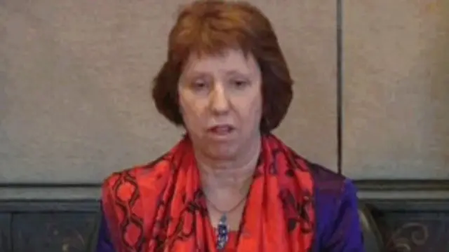 محمد مرسی کو اخباروں اور ٹیلویژن تک رسائی ہے اور ملک کے حالات سے باخبر ہیں: بیرنس ایشٹن