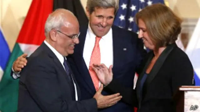 استؤنفت المحادثات المباشرة برعاية أمريكية