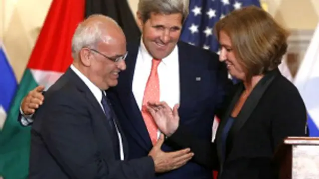 بذل كيري مجهودات كبيرة من أجل استئناف المفاوضات.