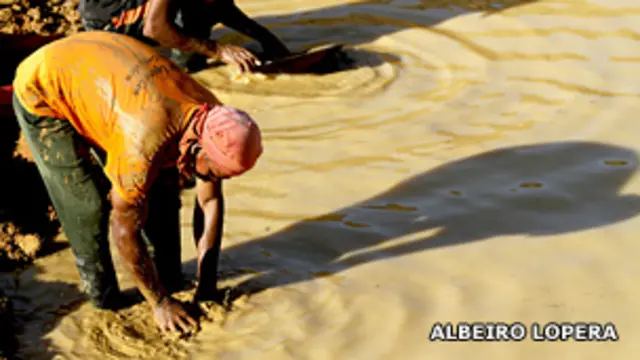 Minero artesanal. Foto: Albeiro Lopera