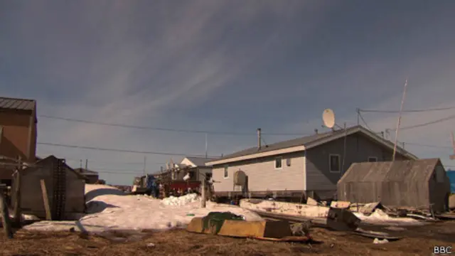 Kivalina, no Alasca | Foto: BBC