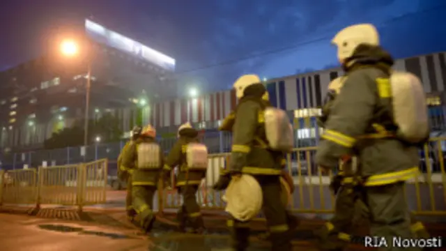 Пожар в Останкино