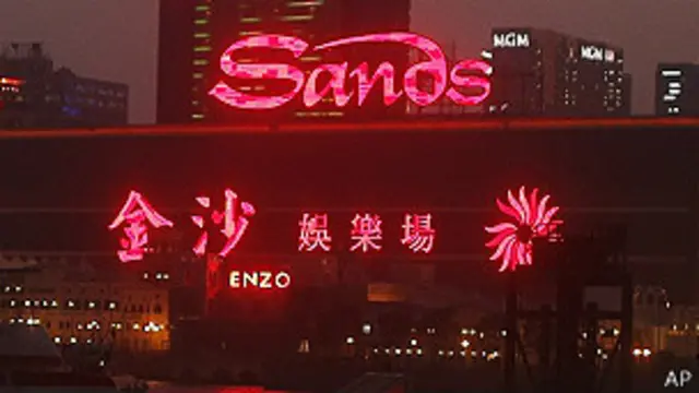 Sands casino complex in Macau