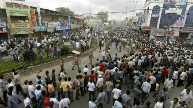 तेलंगाना विरोध 