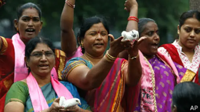 तेलंगाना के समर्थक