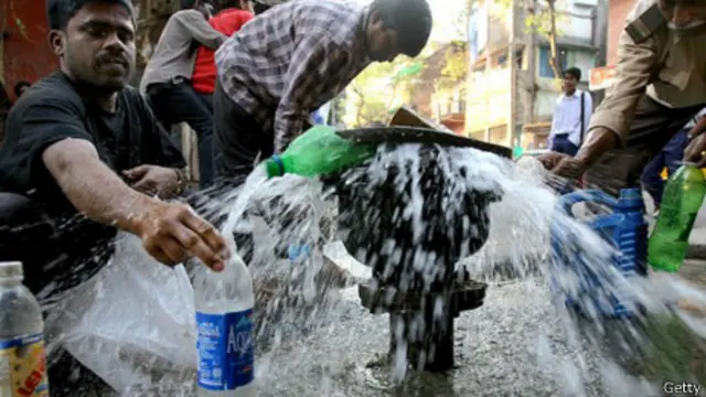 Agua en India