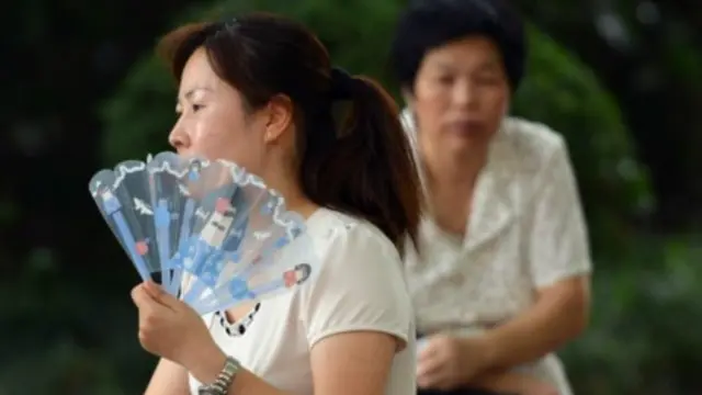 жара в китае