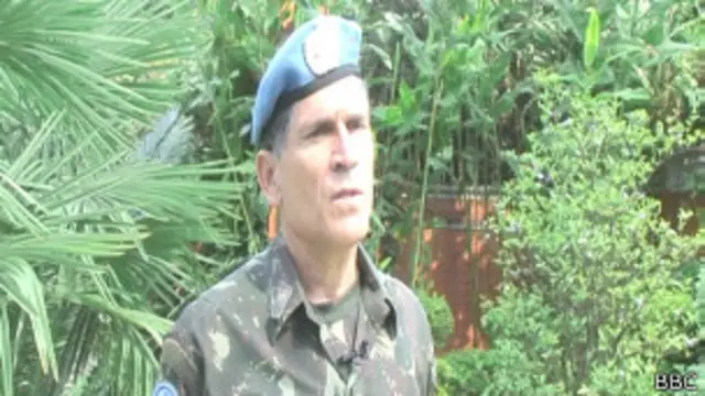 O general brasileiro Carlos Alberto dos Santos Cruz