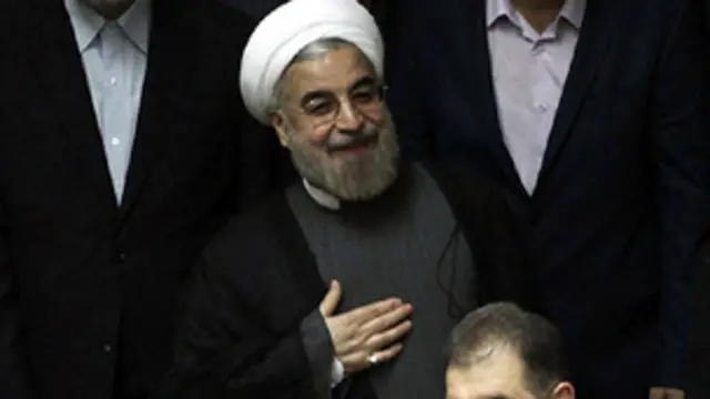 تأتي الخطوة الامريكية الجديدة قبل ايام قليلة من تولي روحاني رئاسة ايران