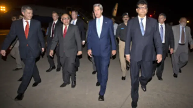 لم يعلن عن زيارة كيري مسبقا