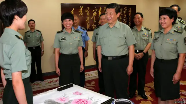 張勇進認為習近平是一種個人魅力型的領導人。從軍隊將領的表現看，他們似乎將習近平當作一個知心人和自己人。