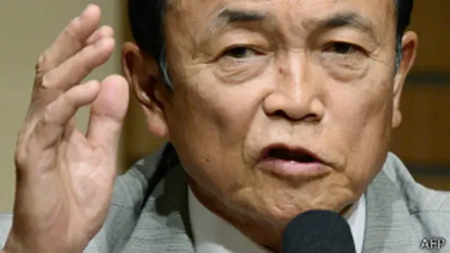 Ông Taro Aso từng giữ chức thủ tướng.