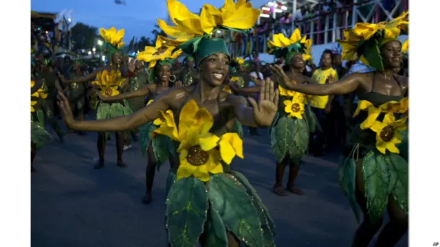 haiti flower carnival
