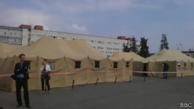 Лагерь мигрантов