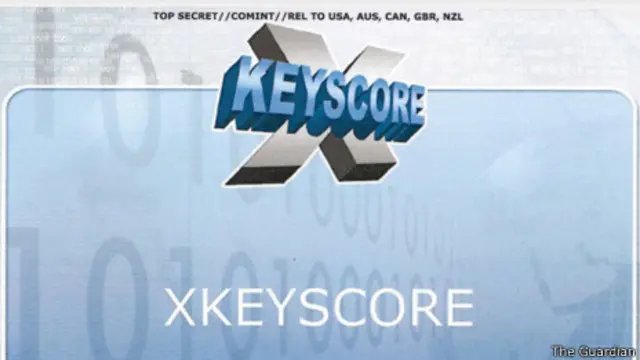 O XKeyscore (Foto: The Guardian)
