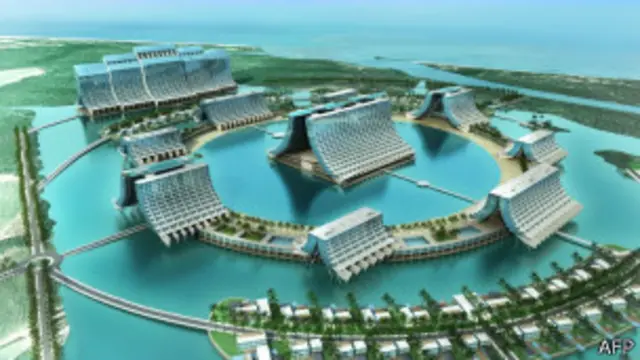 赌场度假村示意图