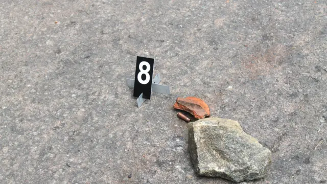 වෙඩි ප්රහාරයේ සලකුණු