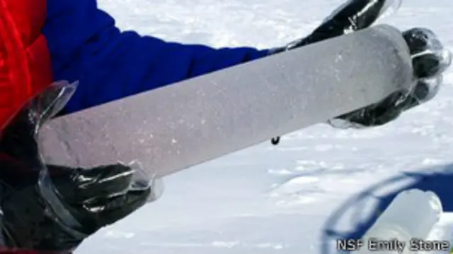 Núcleo de hielo de Groenlandia