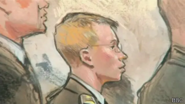 Julgamento de Bradley Manning | Foto: BBC