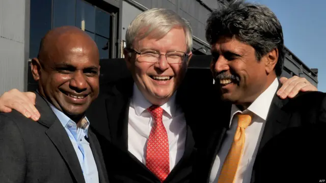 कपिल देव और केवि रुड