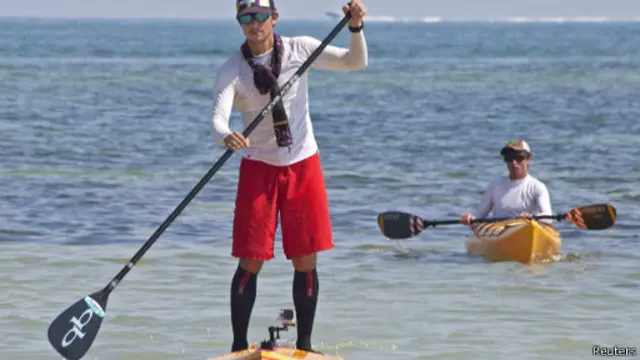 Ben Friberg lebih banyak berdiri dalam perjalanan ini.