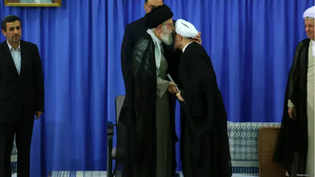 او چهارمین نفری است که در دوران رهبری آیت الله خامنه ای به ریاست جمهوری رسیده است