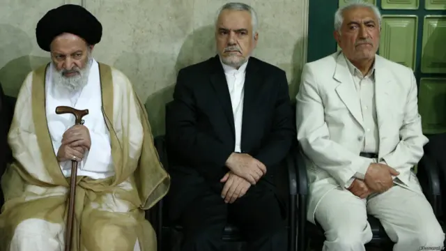 از راست: محمد غرضی، محمدرضا رحیمی، محسن خرازی