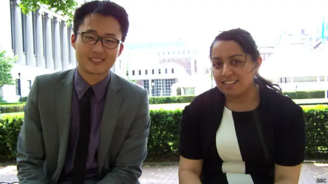 पढ़ाई के लिए भारत जाने वाले कोलम्बिया युनिवर्सिटी के छात्र.