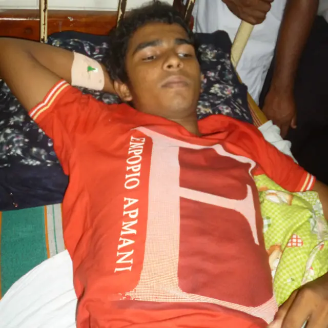 ප්‍රතිකාර ලබන තවත් තරුණයෙක්