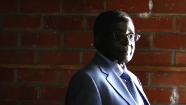 رابرٹ مگابے سنہ انیس سو ستاسی میں پہلی بار صدر بنے تھے